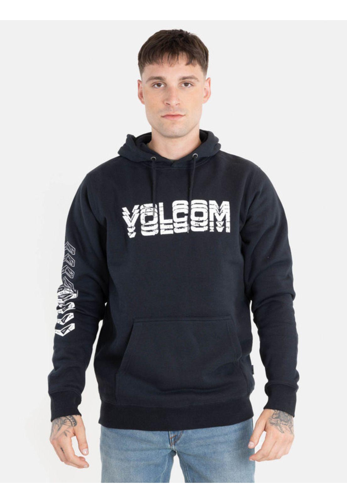 Poleron Cement Heather Screw Hombre Volcom-0
