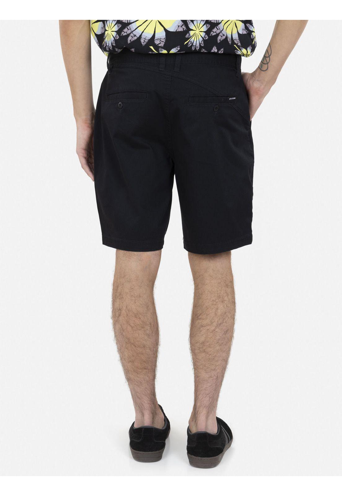 Bermuda 7B412 Hombre Negro Volcom-1