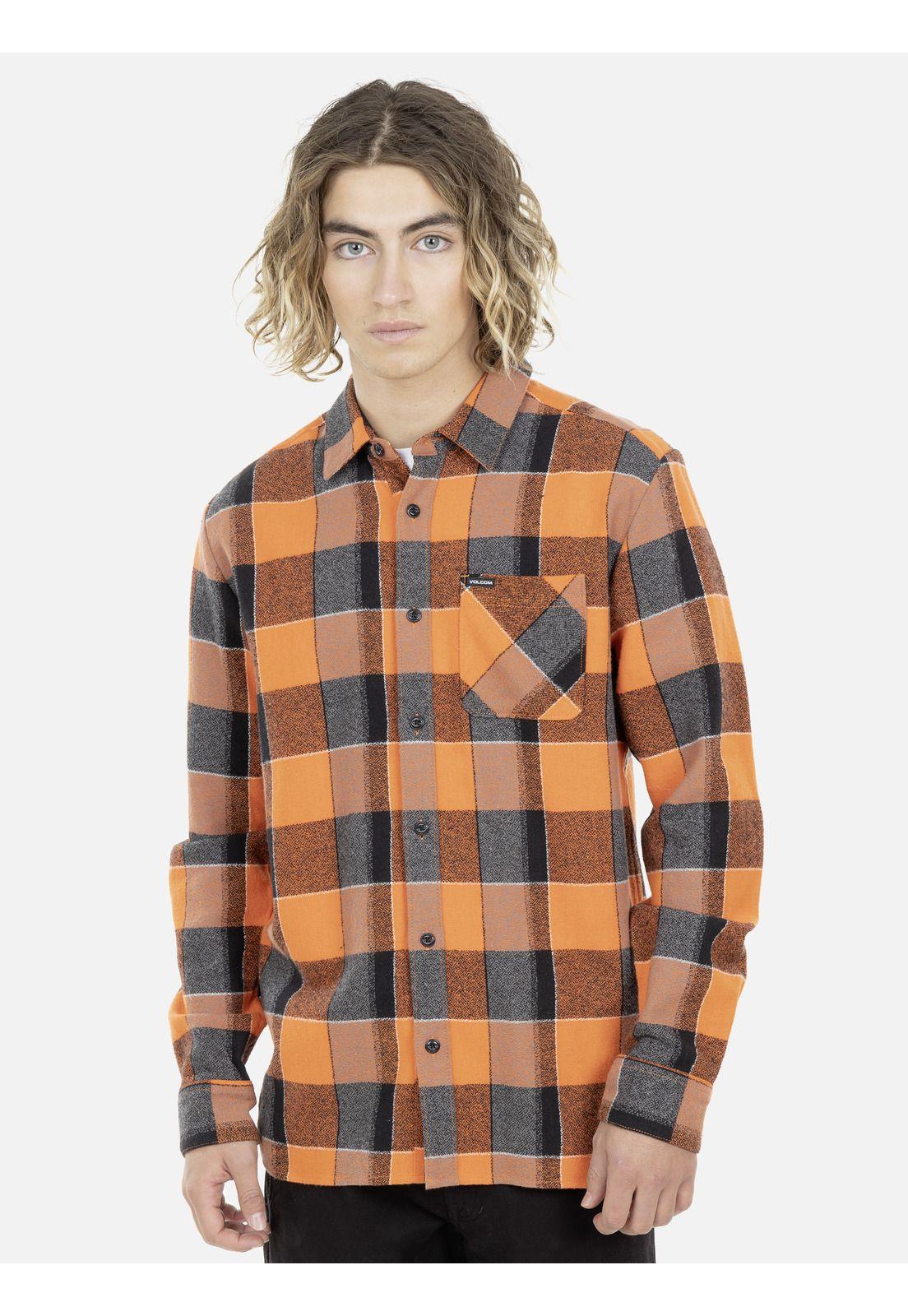 Camisa Hombre 7C377-MI20 Naranja Volcom-0