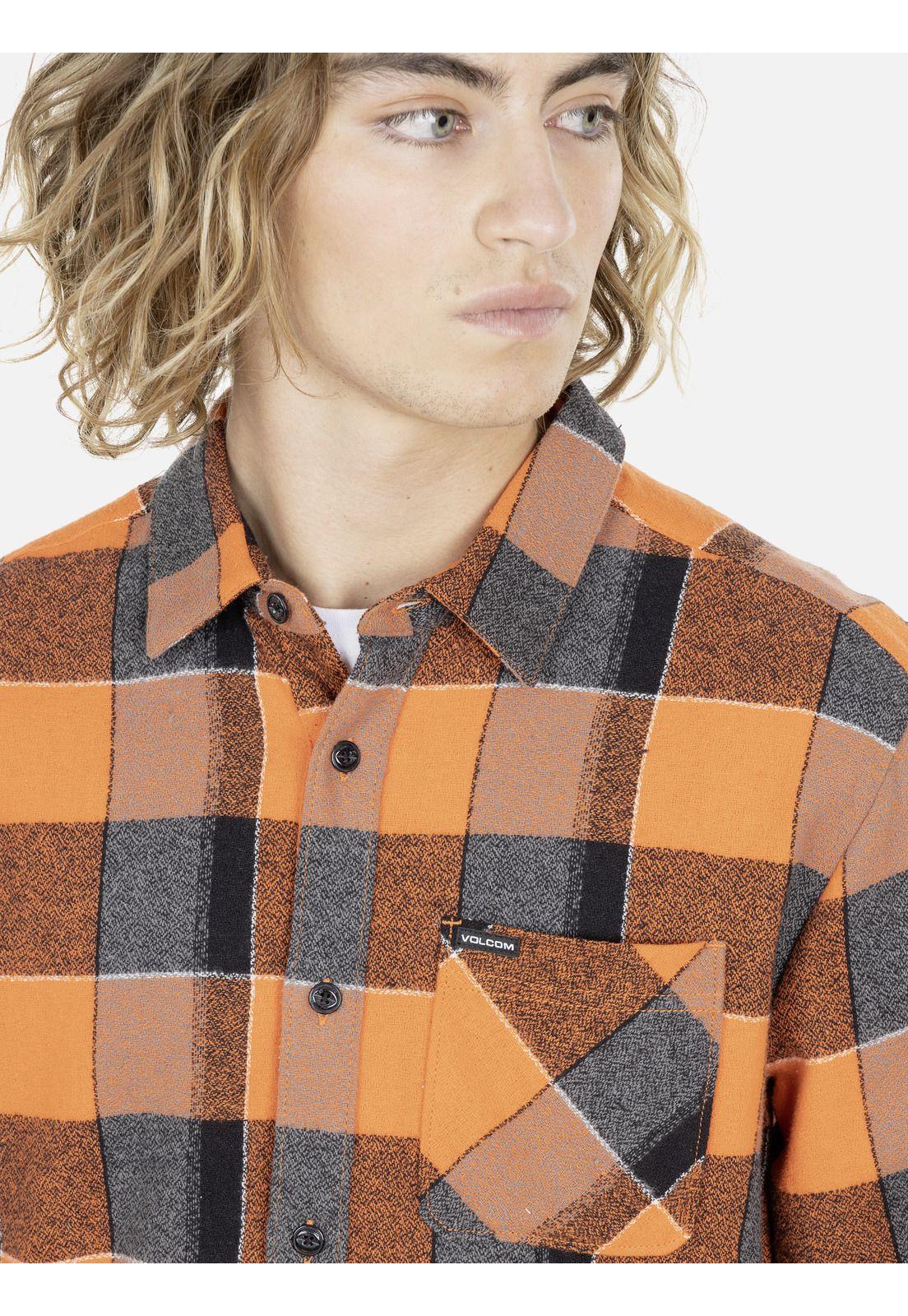 Camisa Hombre 7C377-MI20 Naranja Volcom-2