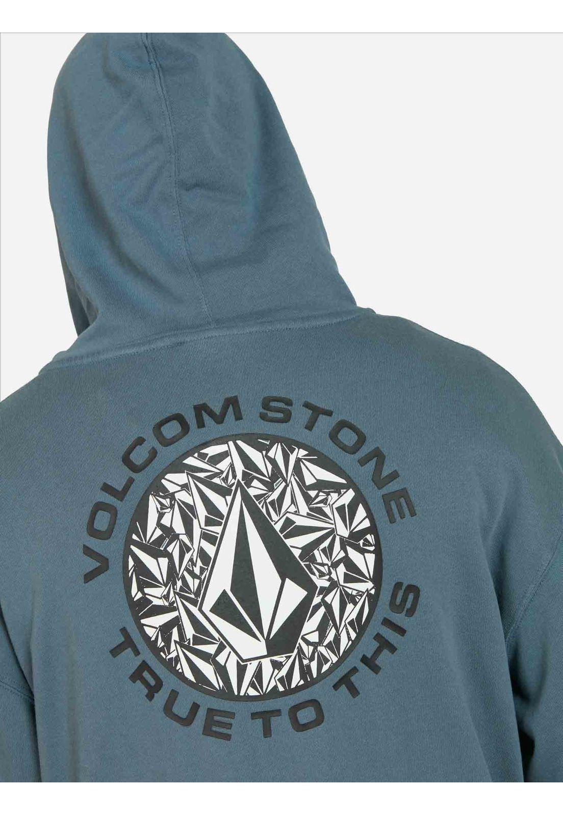 Poleron FZ Snap Azul Hombre Volcom-2