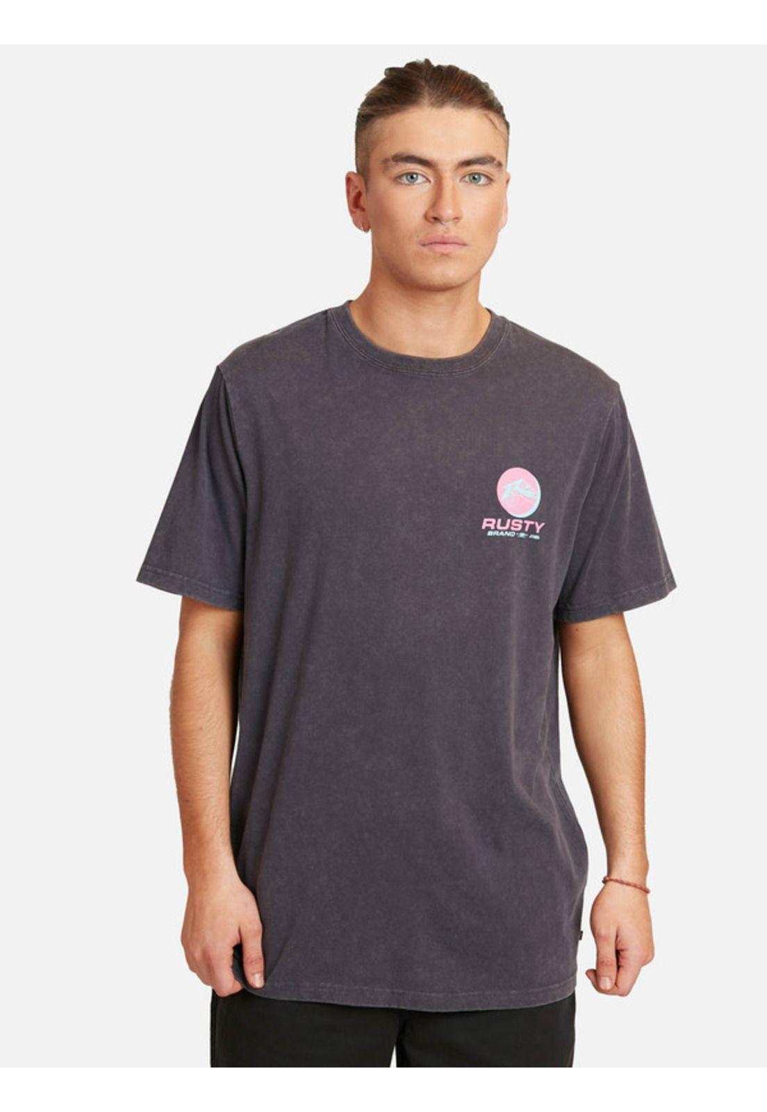 Polera Neo Giant Rusty Sst Gris oscuro Hombre Rusty-0