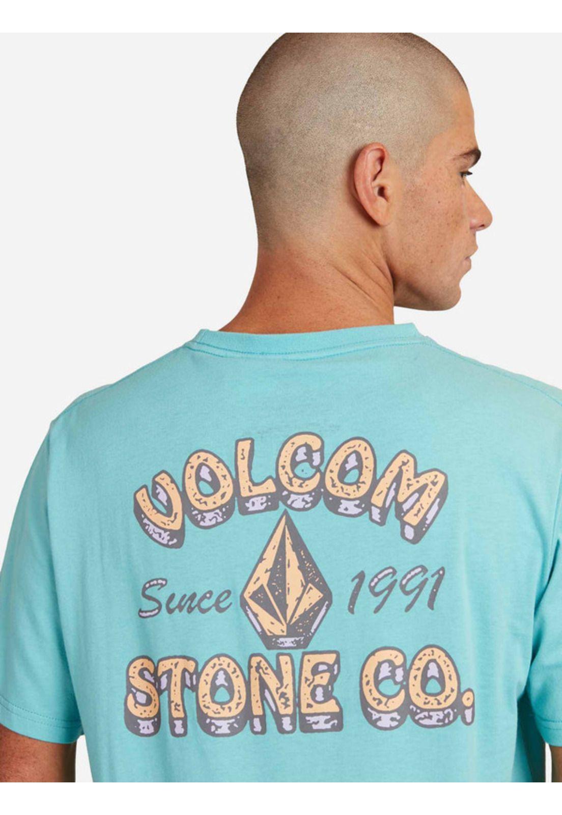 Polera Ranchero Sst Celeste Hombre Volcom-3