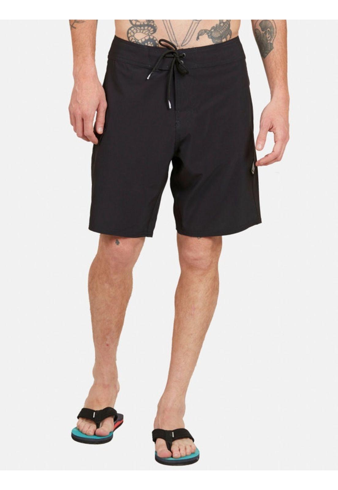 Traje de Baño LIDO SOLID TRUNKS Hombre Negro Volcom-0
