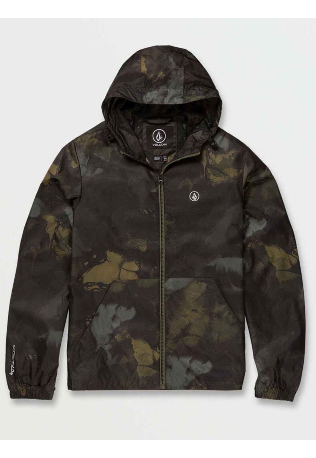 Cortaviento Phase Jacket Negro Hombre Volcom-0