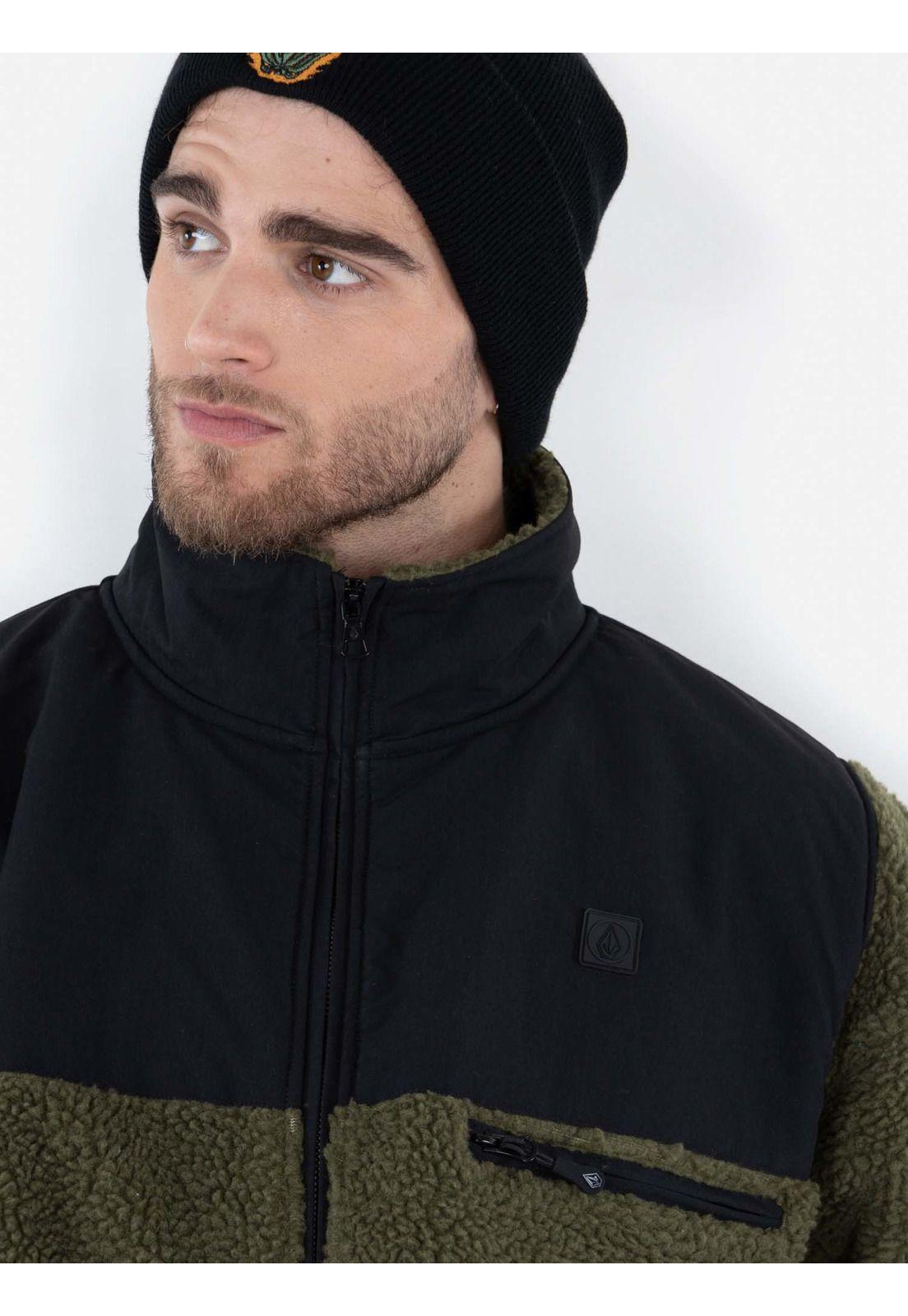 Poleron VLCM TONAL Hombre Verde Volcom-2