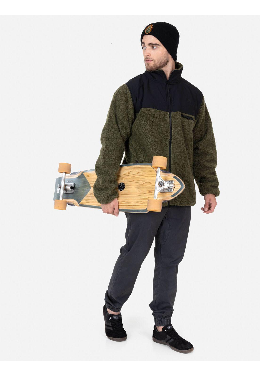 Poleron VLCM TONAL Hombre Verde Volcom-3