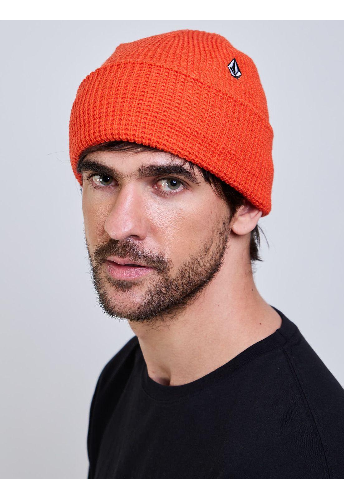 Gorro Stormix Naranjo Hombre Volcom-2