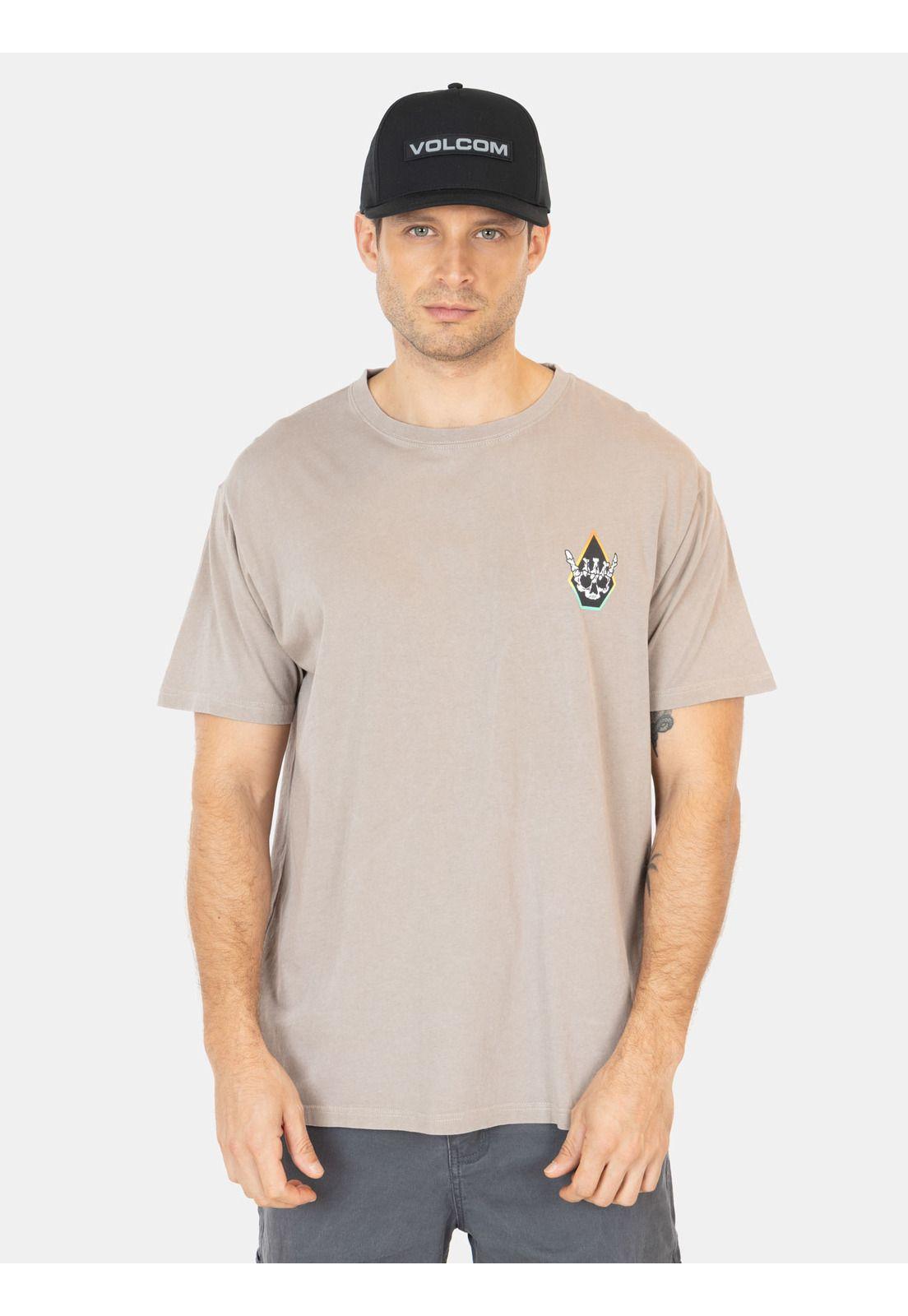 Polera MC Hangz Café Hombre Volcom-0