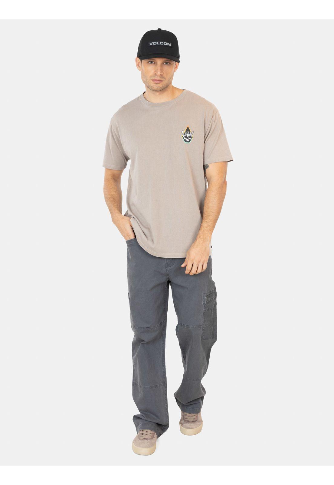 Polera MC Hangz Café Hombre Volcom-3