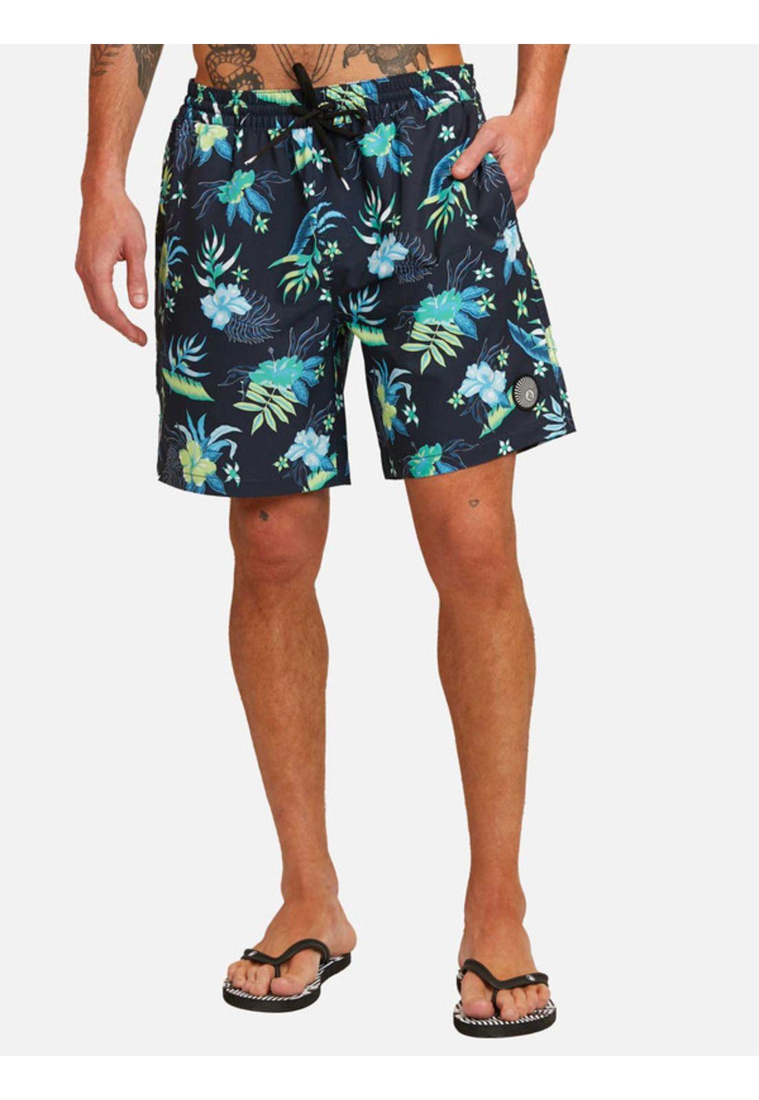 Traje De Baño Flush Out Elastic Boardshort Multicolor Hombre volcom-0
