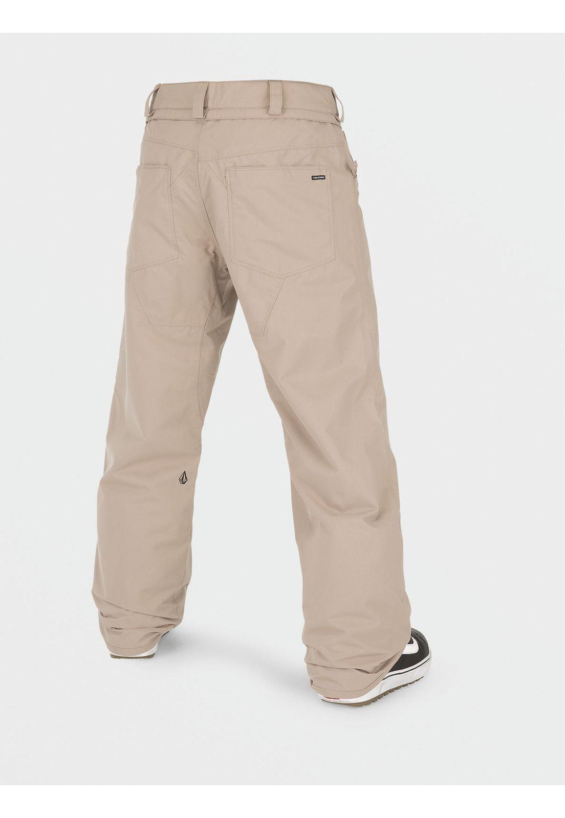 Pantalon 5-Pocket Pant Hombre Cafe Volcom-2