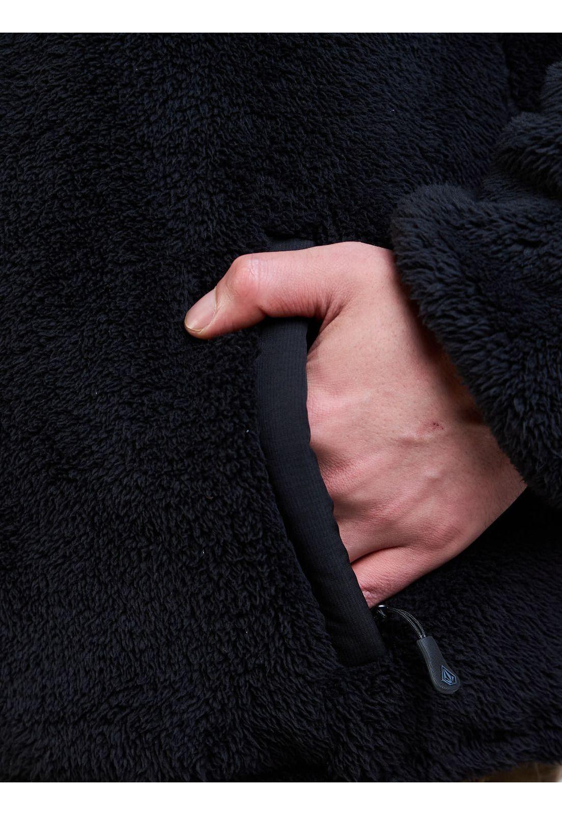 Poleron Chiporro Stone Bat Negro Hombre Volcom-4