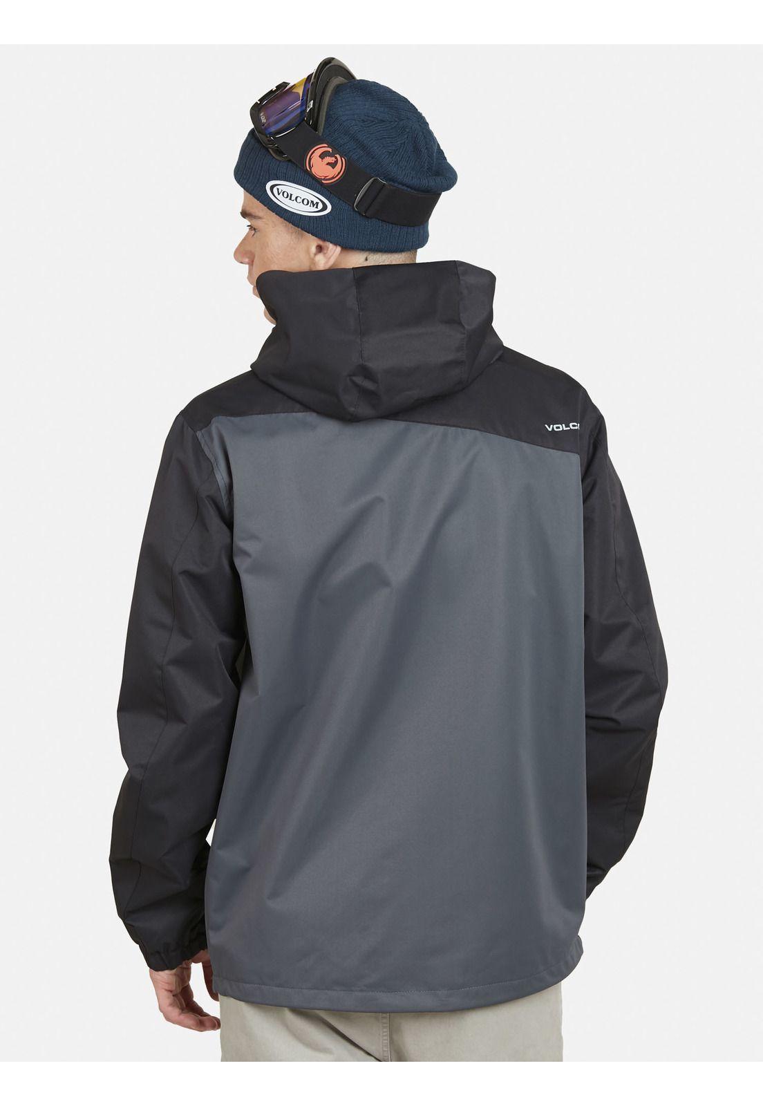 Chaqueta Kangaroo Stone Hombre Negro Volcom-1