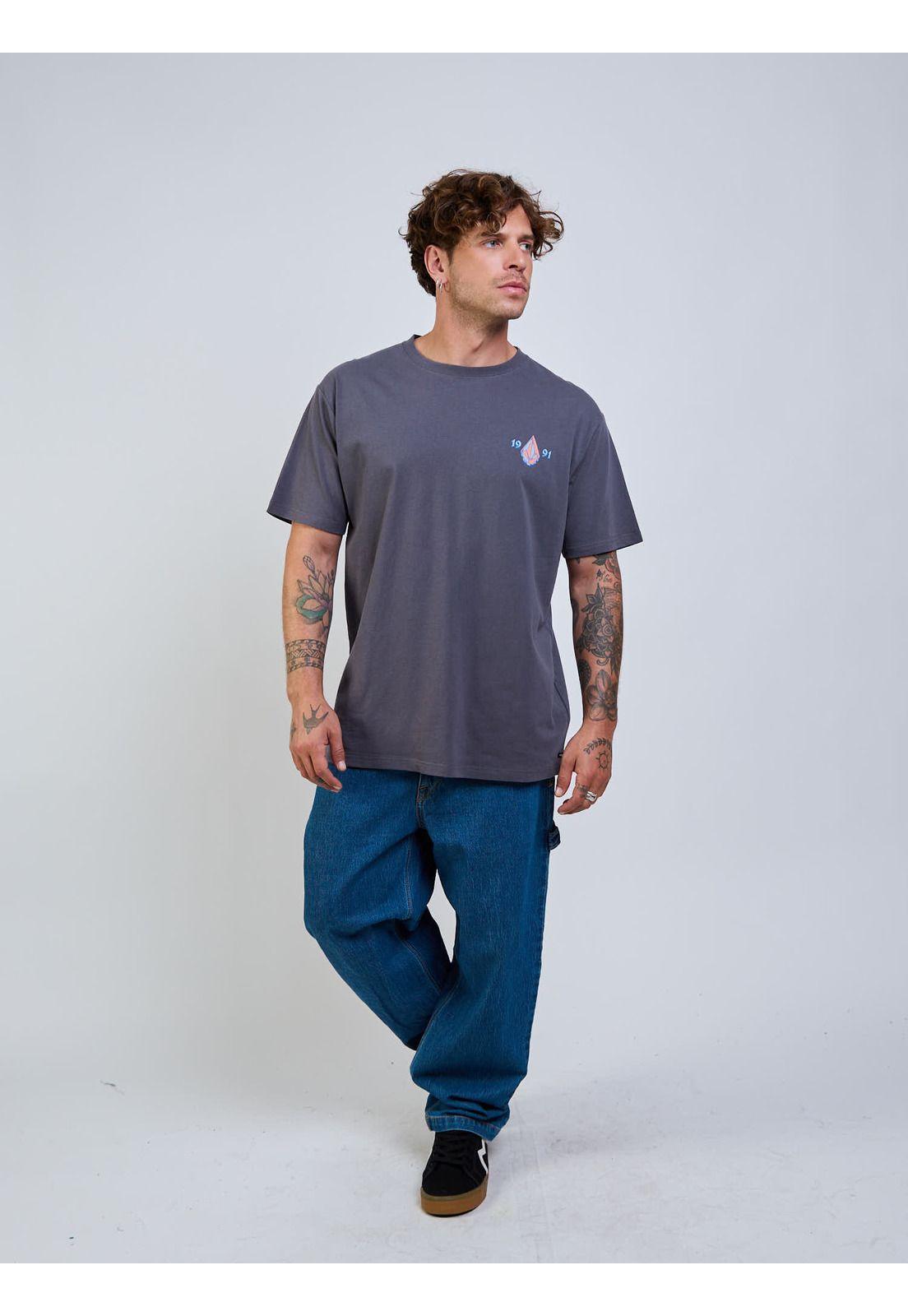 Polera MC Countertop Gris Hombre Volcom-6