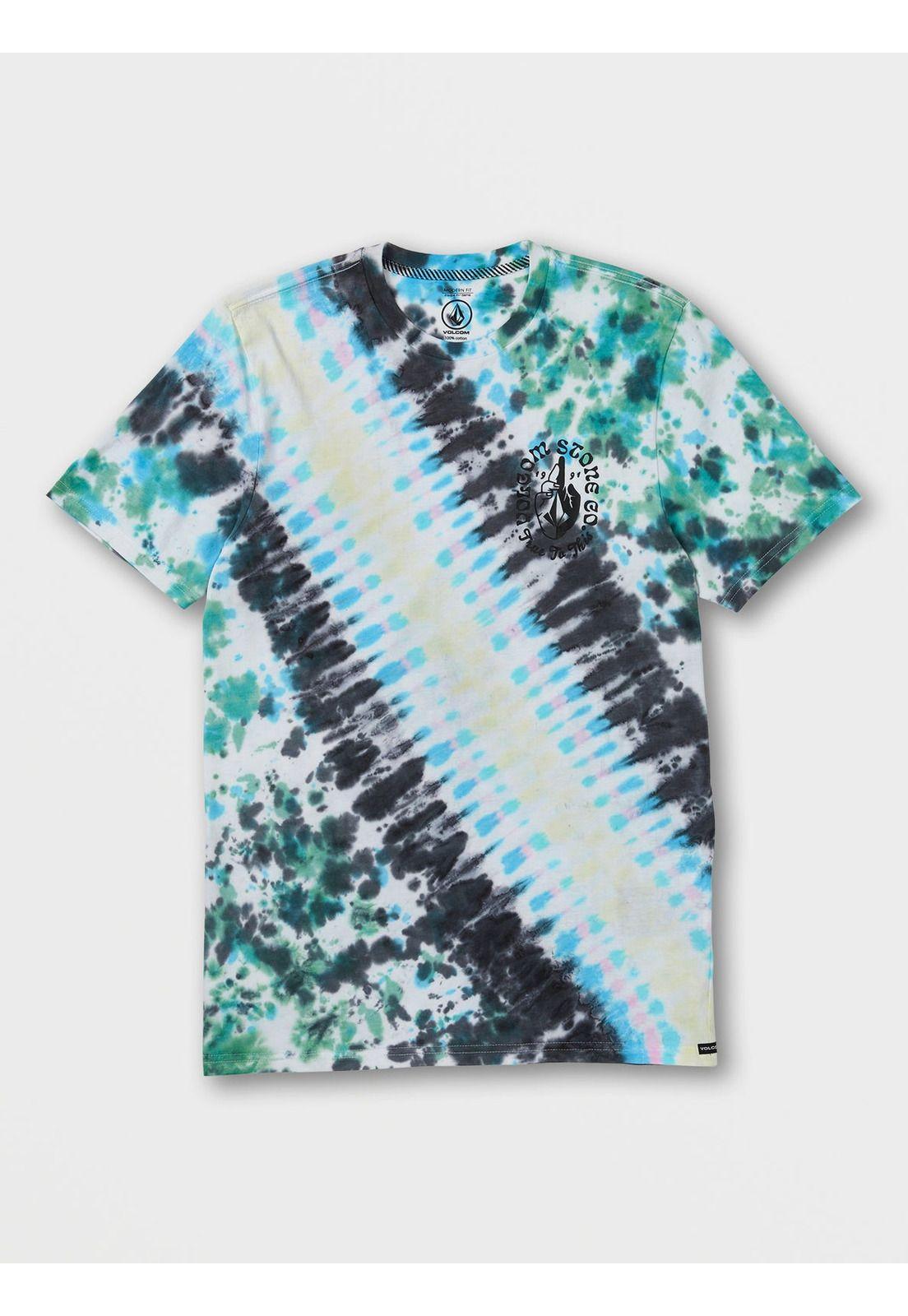 Polera MC 7P304-MV23 Liso Multicolor Masculino Volcom-0