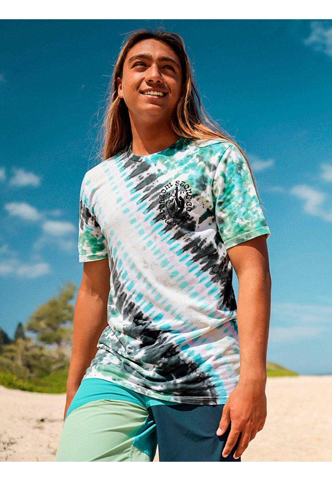 Polera MC 7P304-MV23 Liso Multicolor Masculino Volcom-1