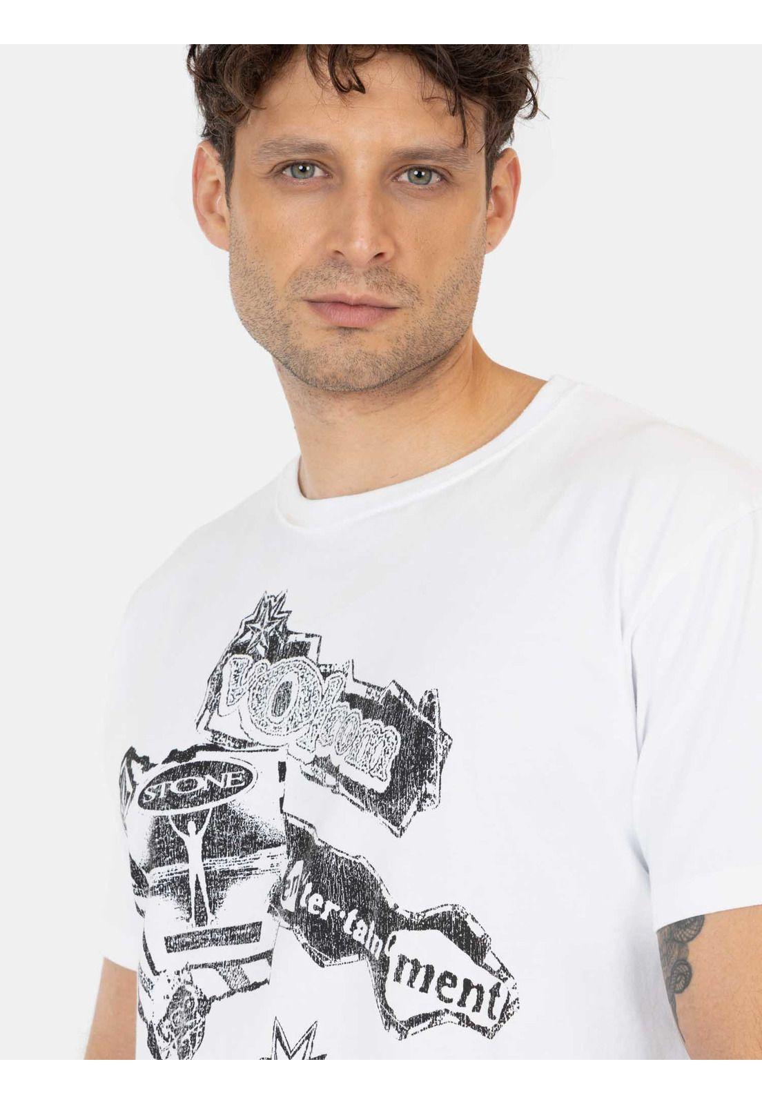 Polera MC Flip Blanco Hombre Volcom-2