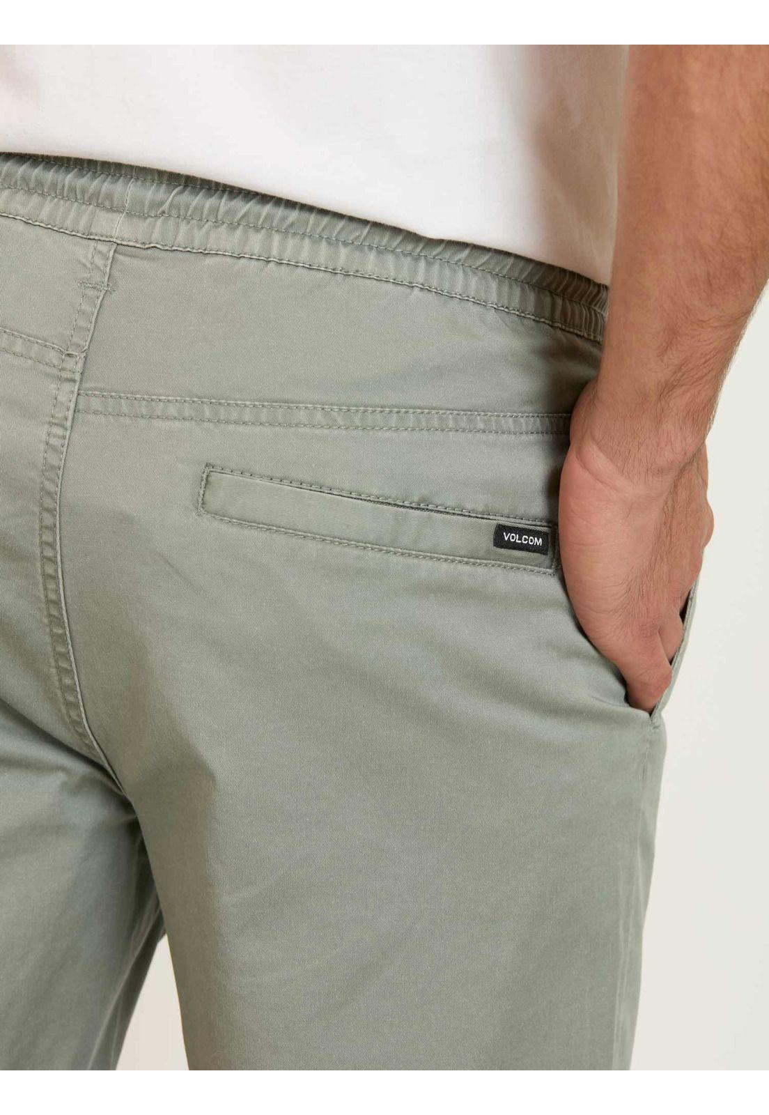 Bermuda Jogger Flux Verde Hombre Volcom-2