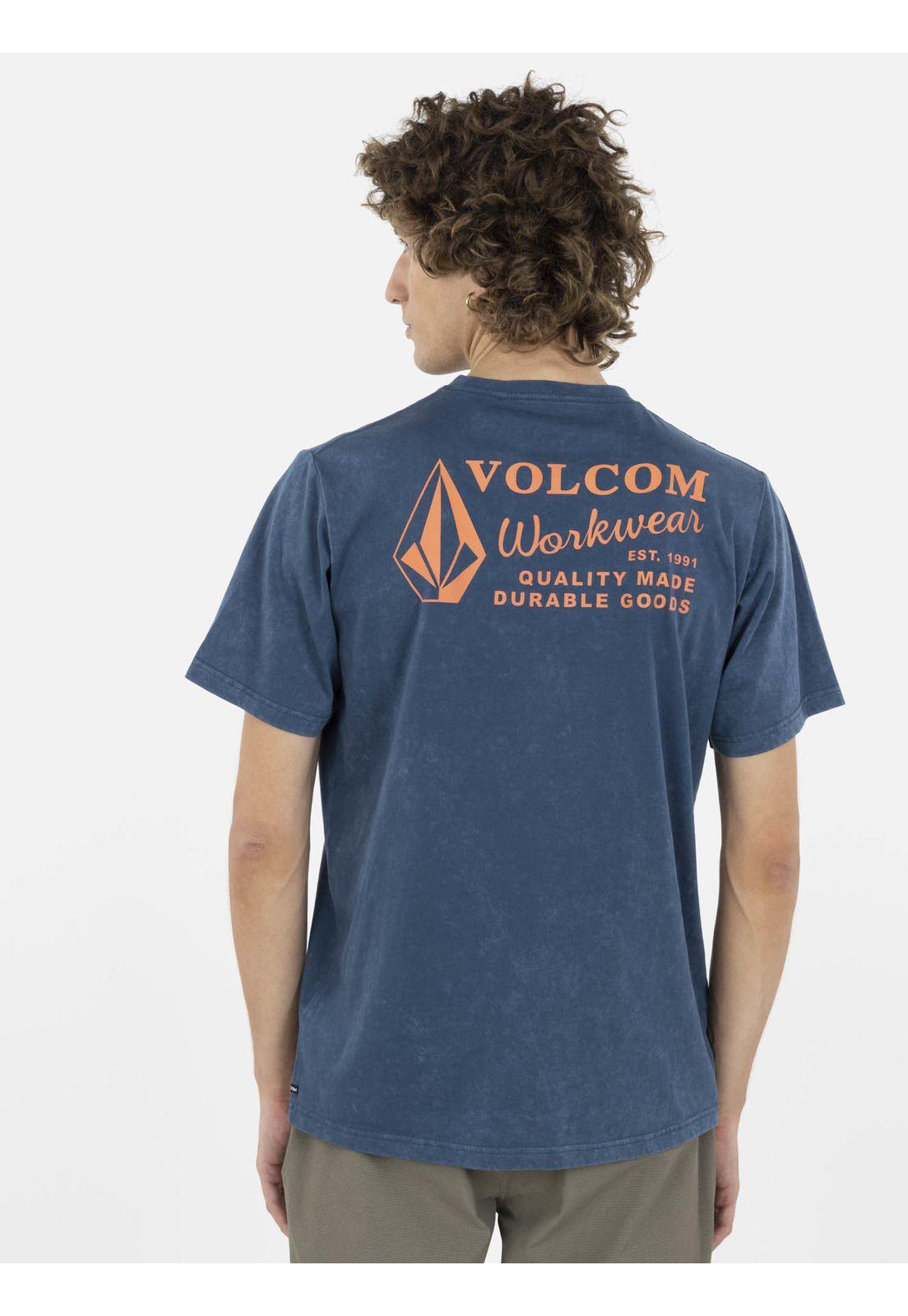 Polera VWW SS  TEE Hombre Denim Volcom-1