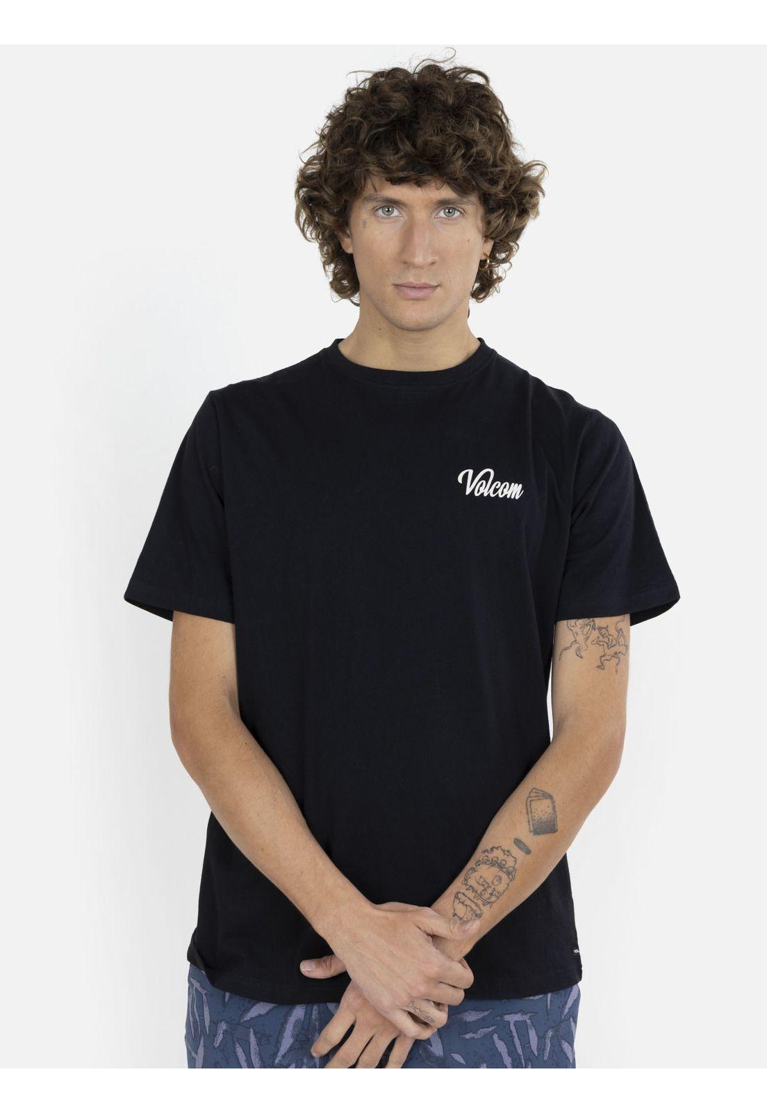 Polera 7P144 Hombre Negro Volcom-0