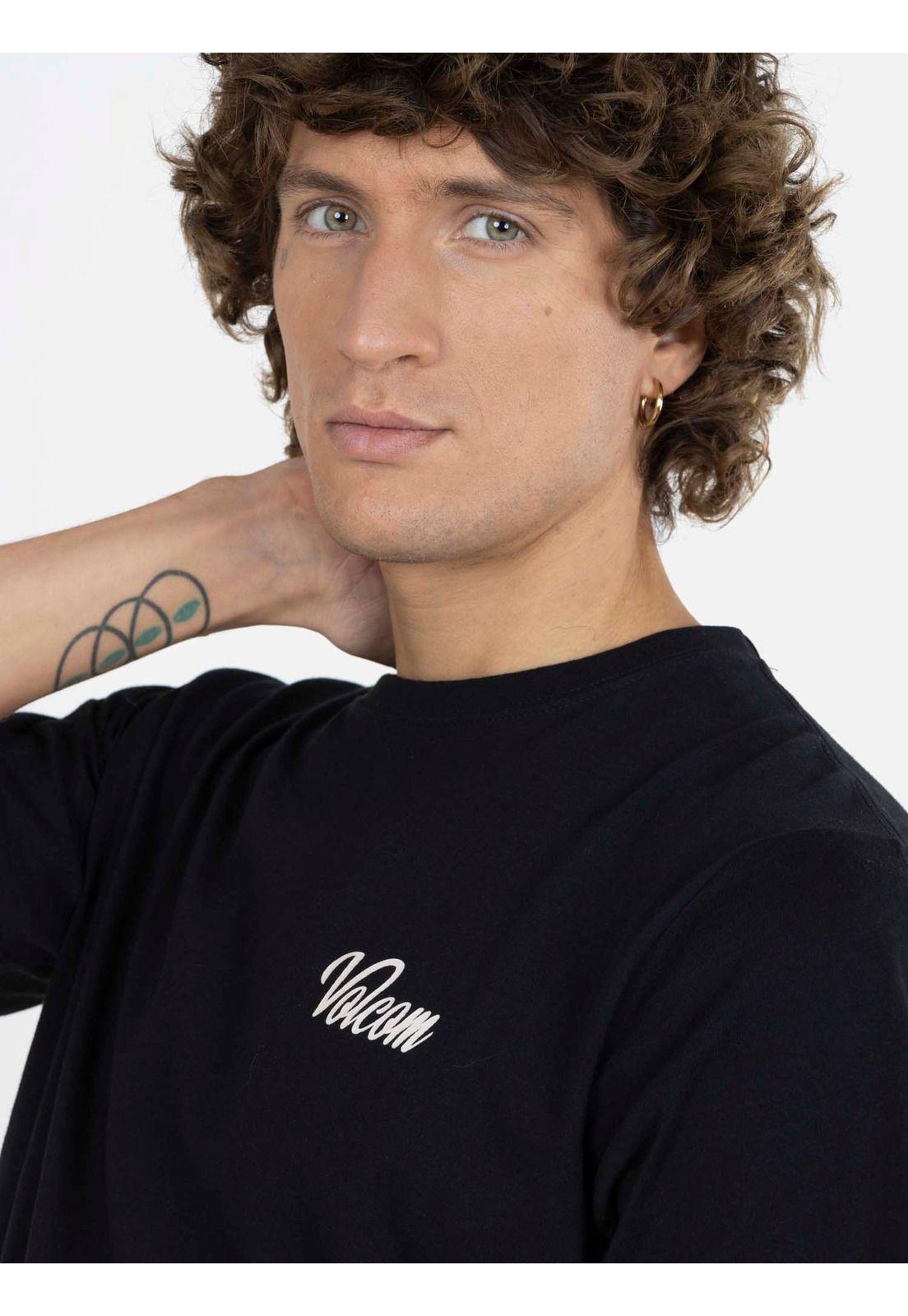 Polera 7P144 Hombre Negro Volcom-3
