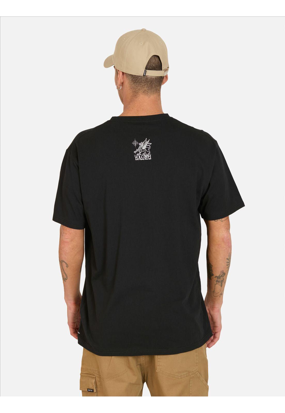 Polera MC Succr Negro Hombre Volcom-1