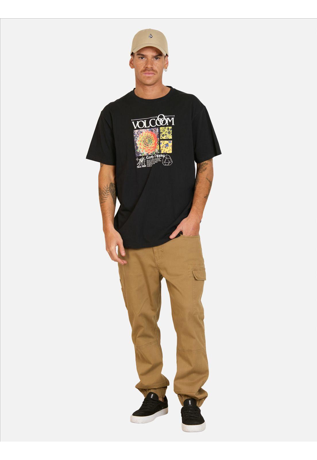 Polera MC Succr Negro Hombre Volcom-3