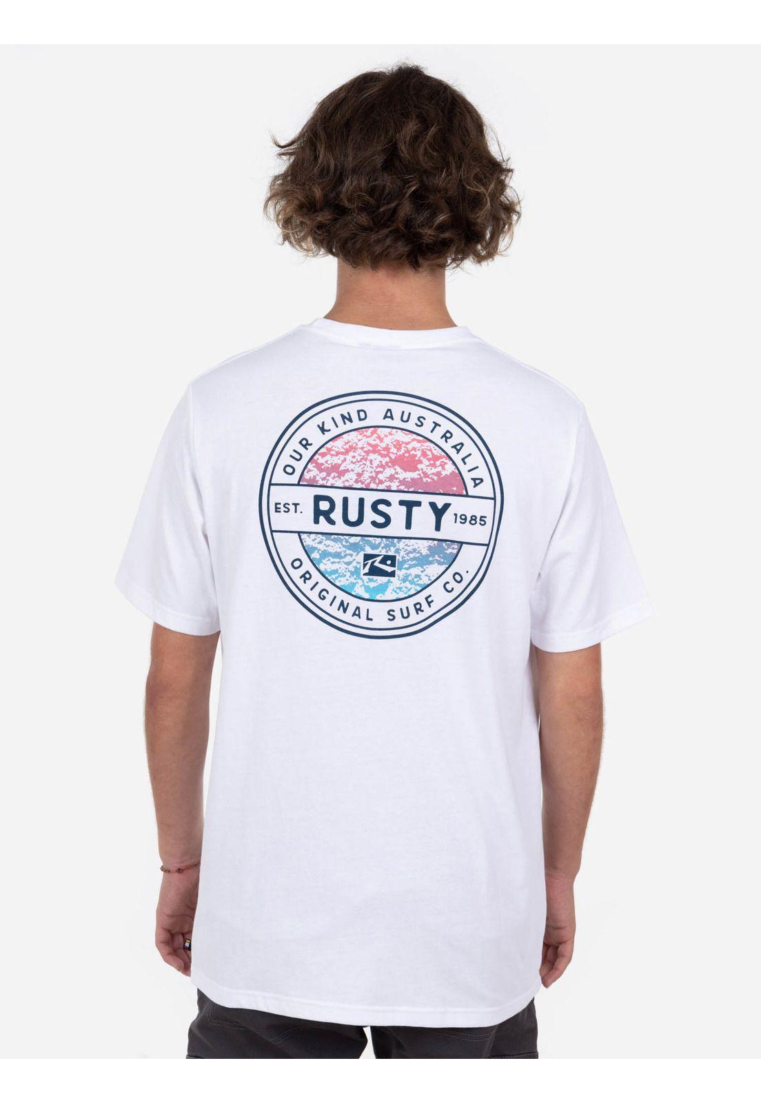 Polera ORIGINAL SS TEE Hombre Blanco Rusty-1