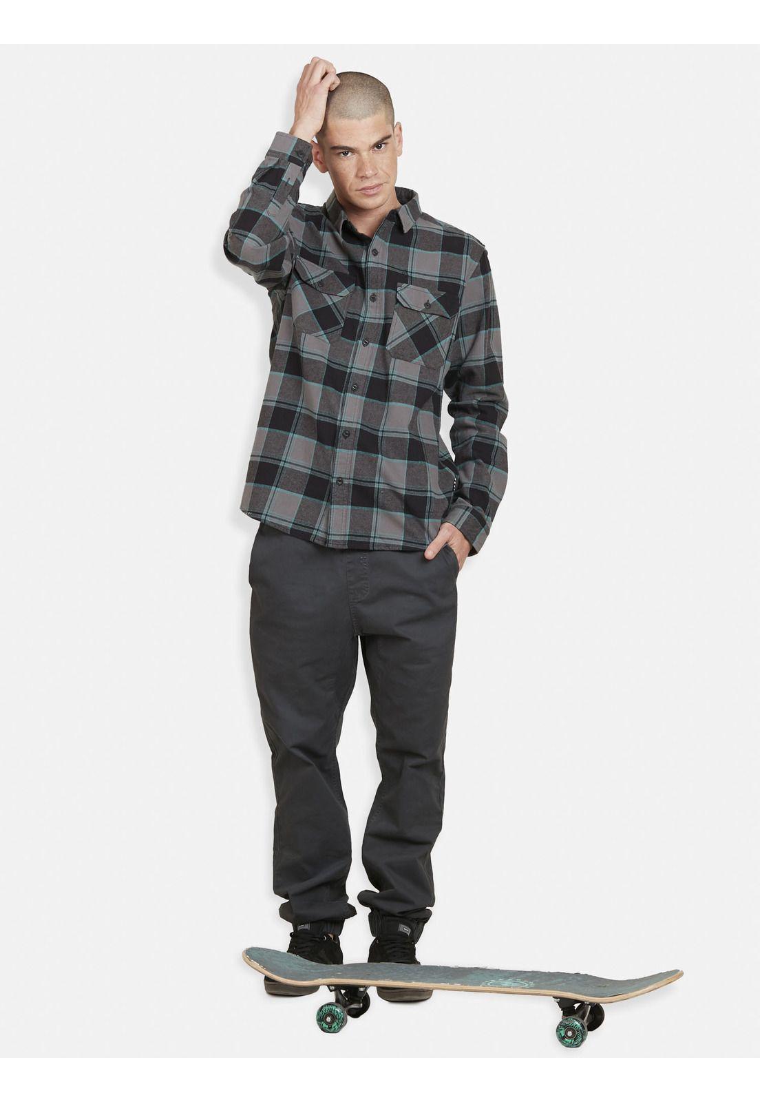 Camisa Vc Light Night Hombre Multicolor Volcom-3