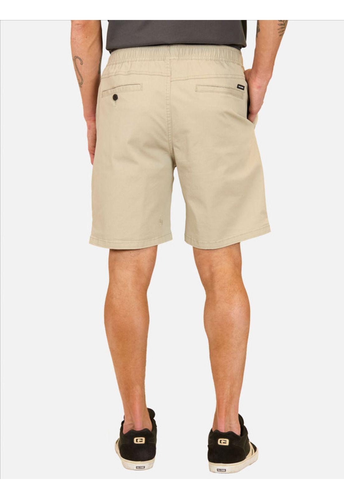 Bermuda Jogger Classic Gris Hombre Volcom-1