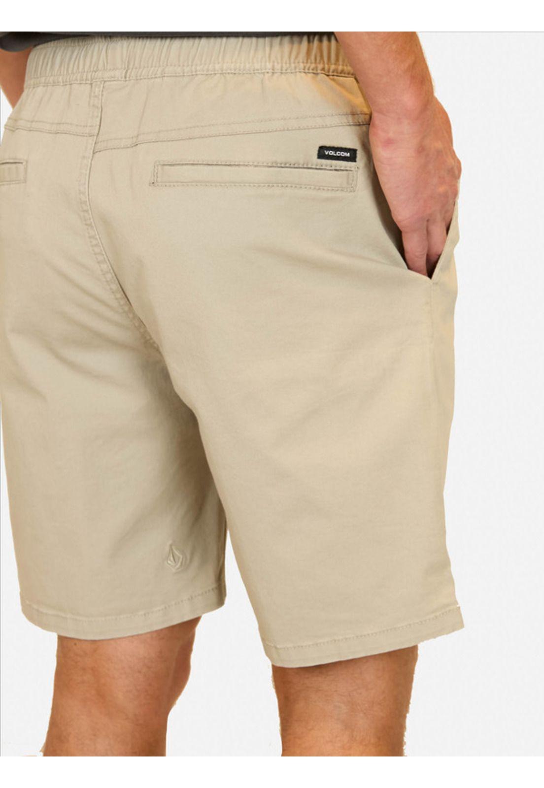 Bermuda Jogger Classic Gris Hombre Volcom-2