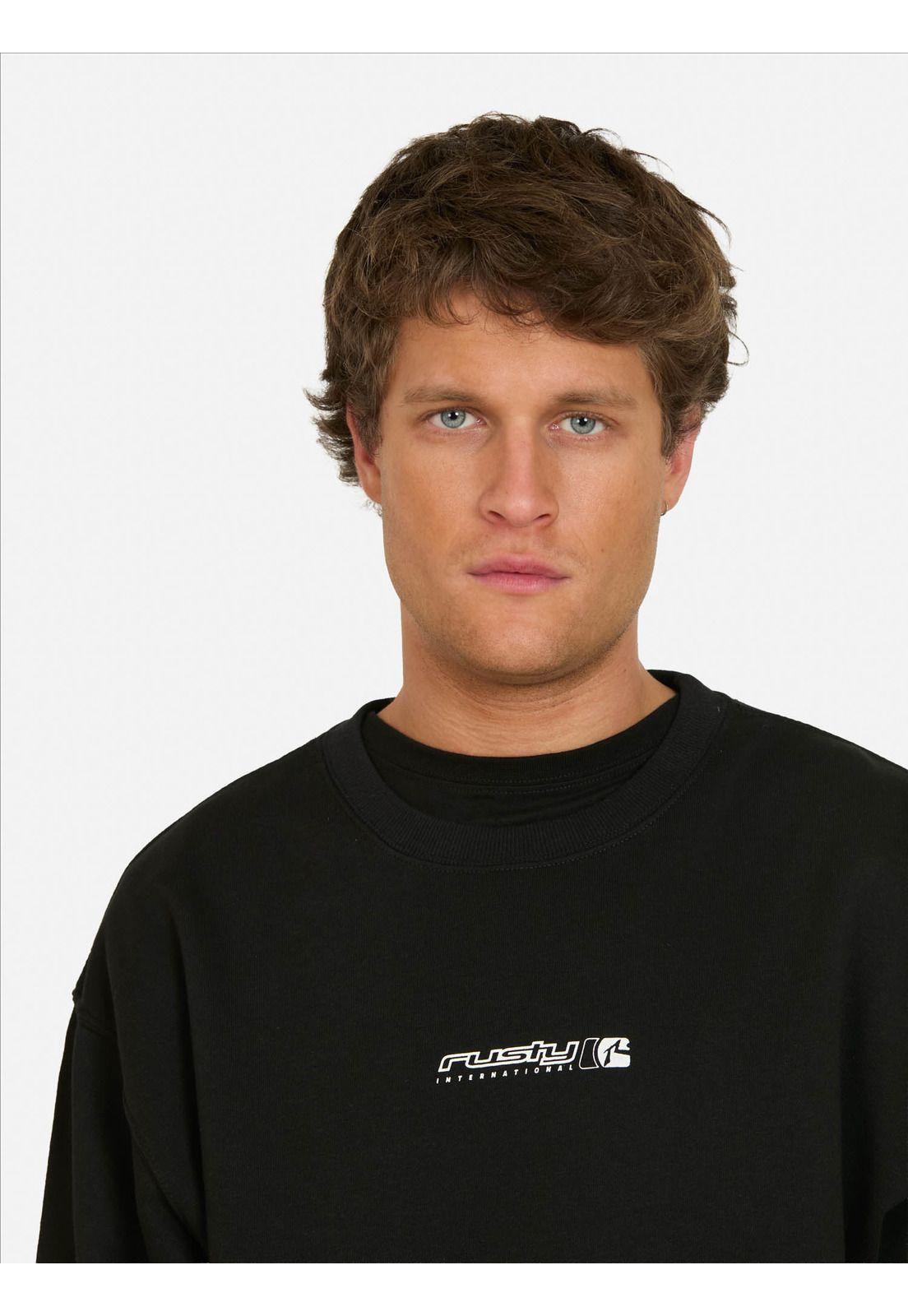 Poleron CR Avalanche Negro Hombre Rusty-2