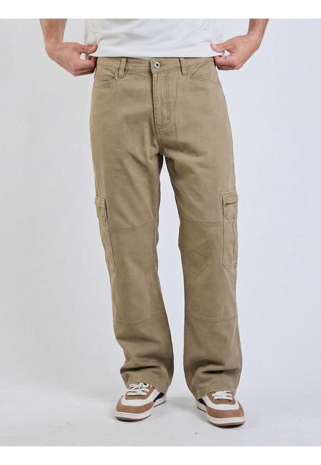 Pantalon Slash Café Hombre Volcom-0