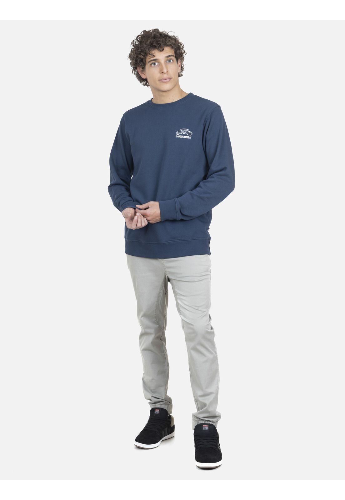 Poleron Hombre 7O263-MV22 Azul Rusty-3