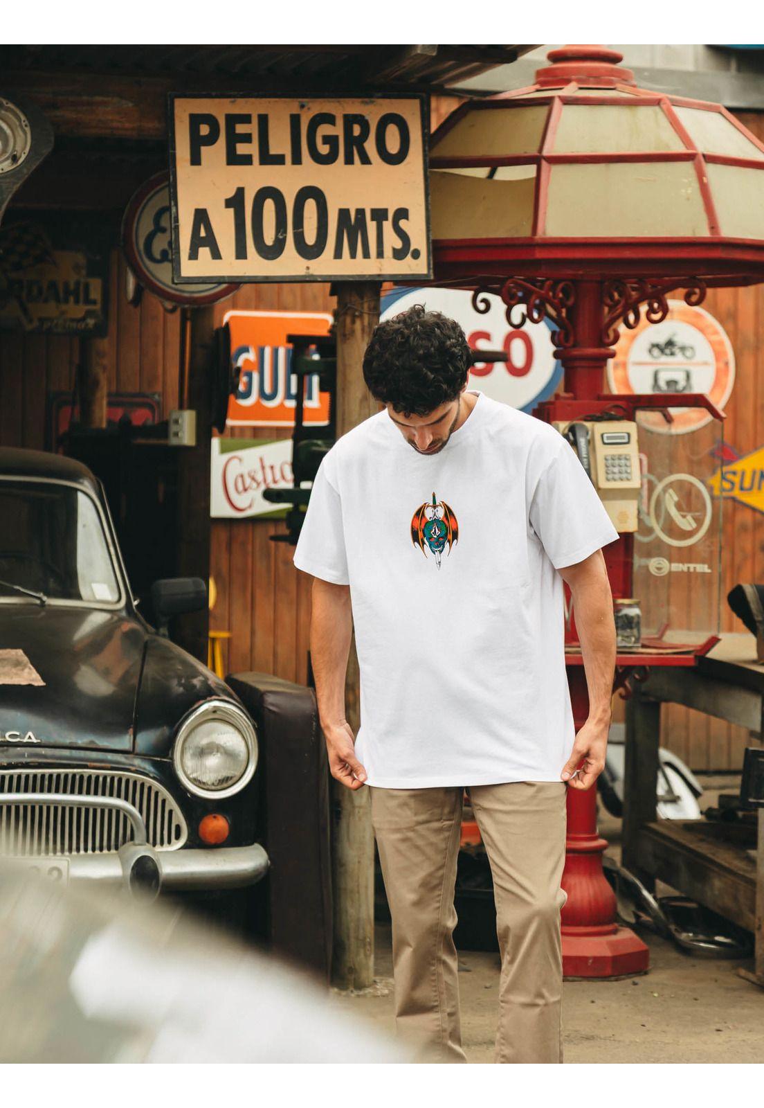 Polera MC Sneer Blanco Hombre Volcom-0