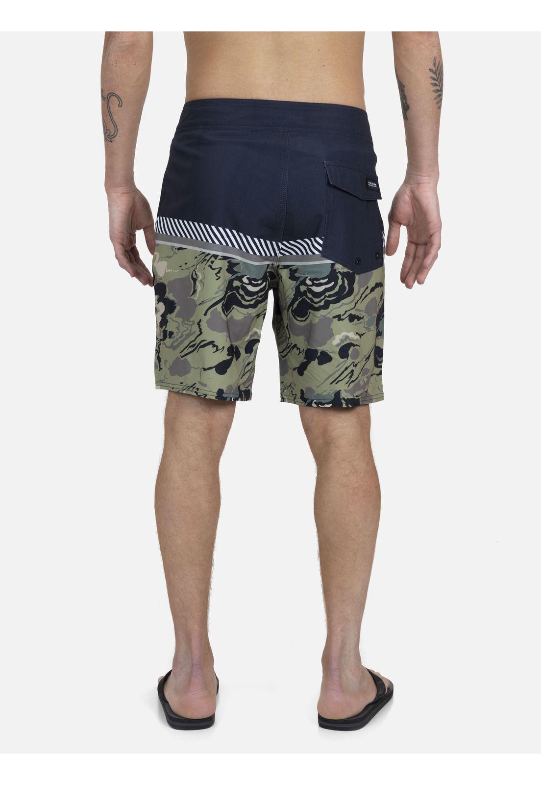 T. Baño Stretch Hombre 7T297-MV22 Negro Volcom-1