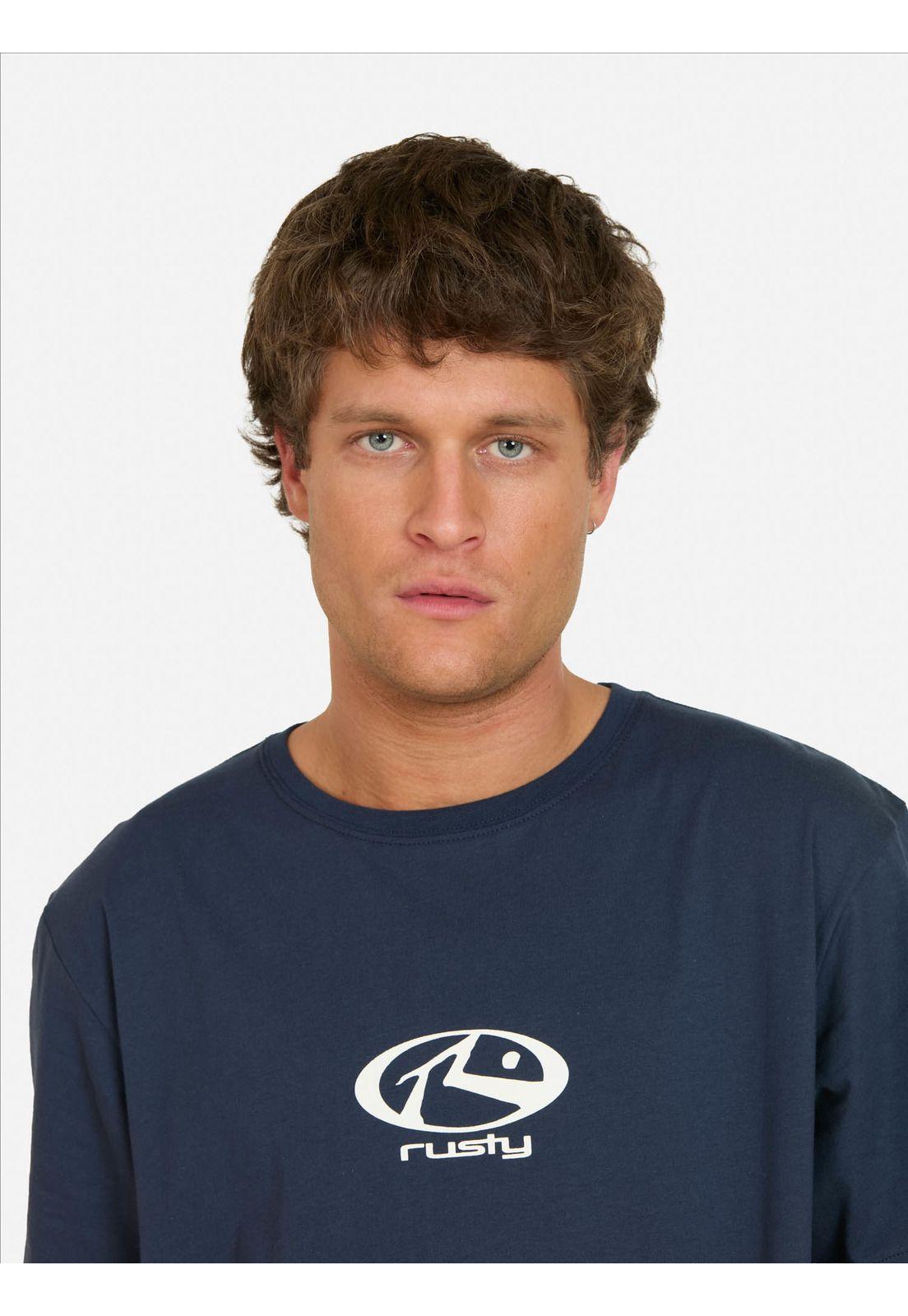 Polera MC Daga Azul Hombre Rusty-2