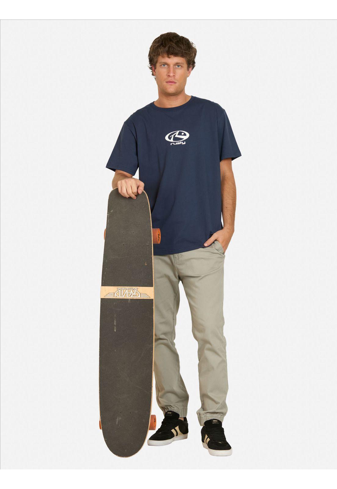 Polera MC Daga Azul Hombre Rusty-3