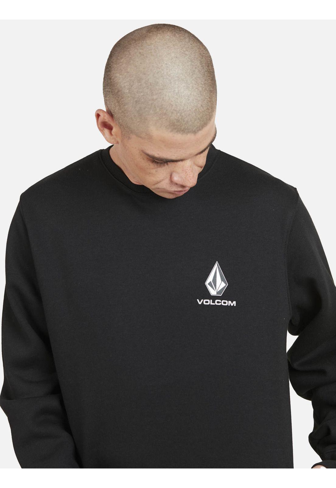 Poleron CLASSIC VLCOM Hombre Negro Volcom-3
