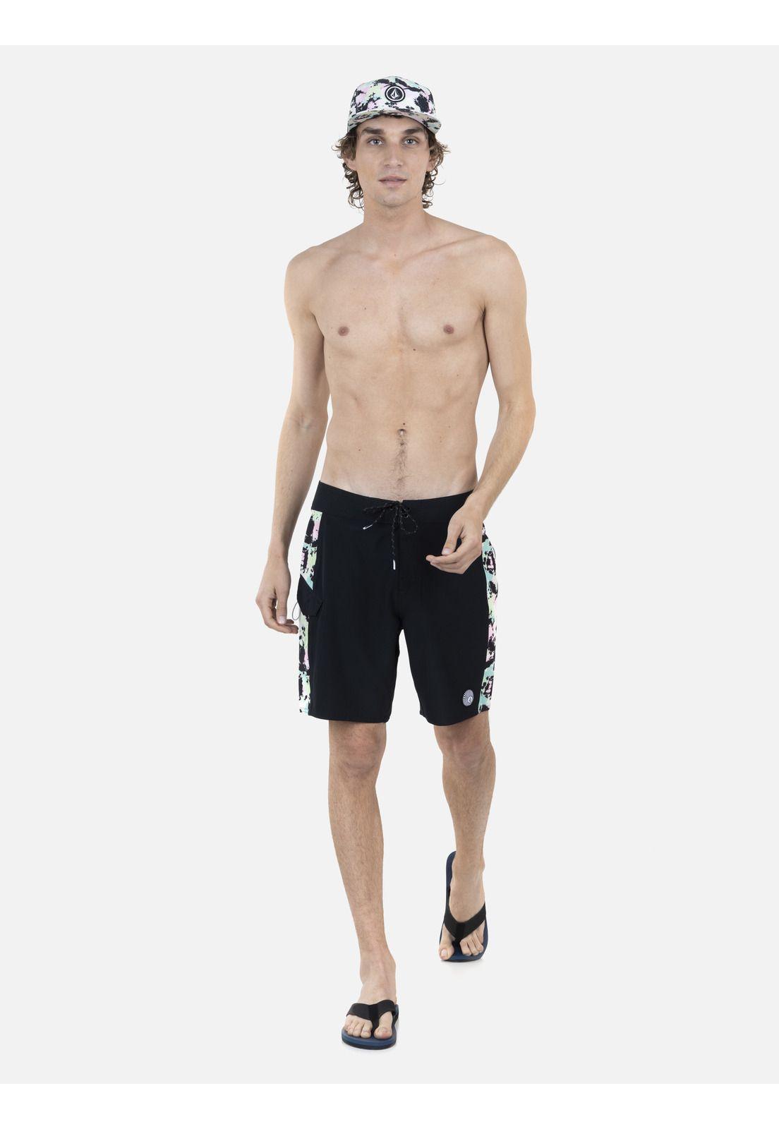 T. Baño Stretch Hombre 7T293-MV22 Negro Volcom-3