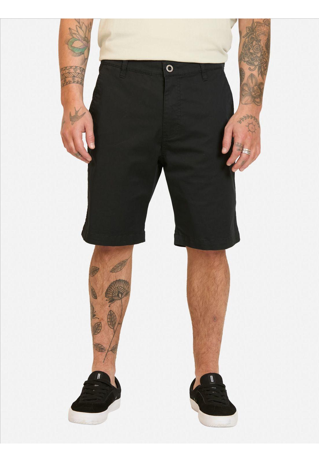 Bermuda Framez Negro Hombre Rusty-0