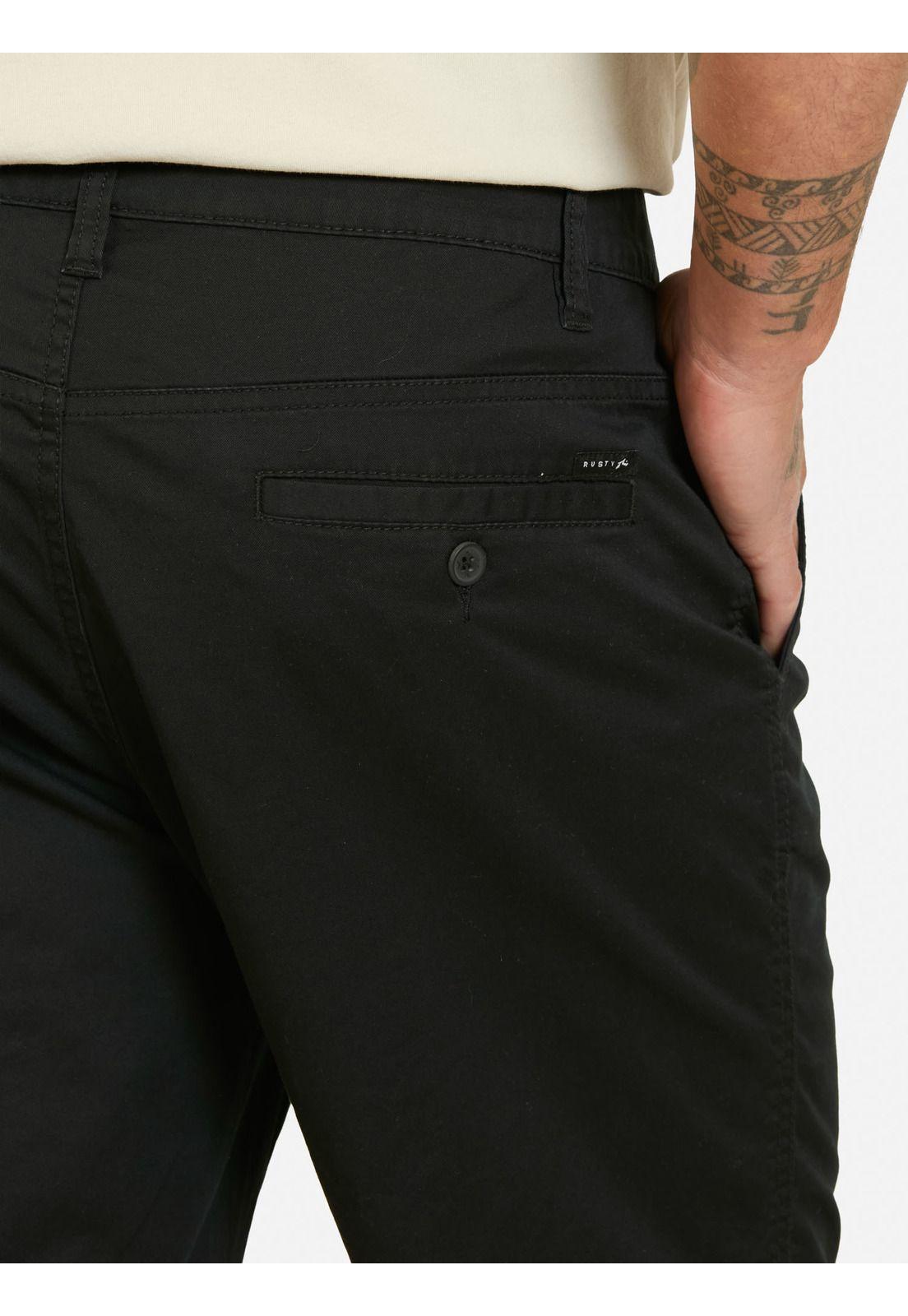 Bermuda Framez Negro Hombre Rusty-2