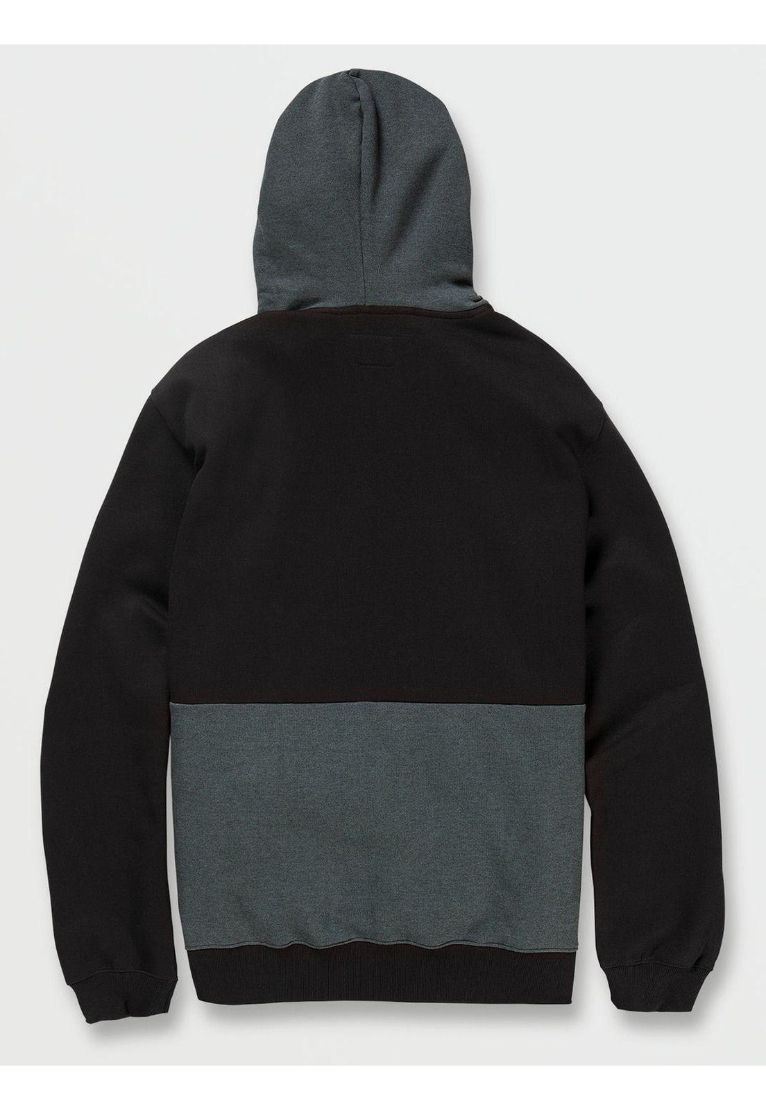 Poleron FORZEE PO Hombre Negro Volcom-1