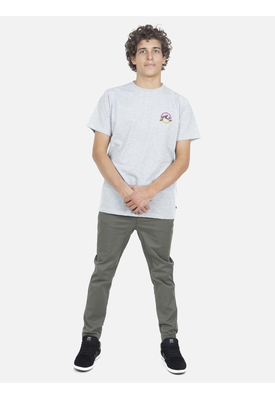 Polera Hombre SPIRAL S/S TEE Gris Rusty-3