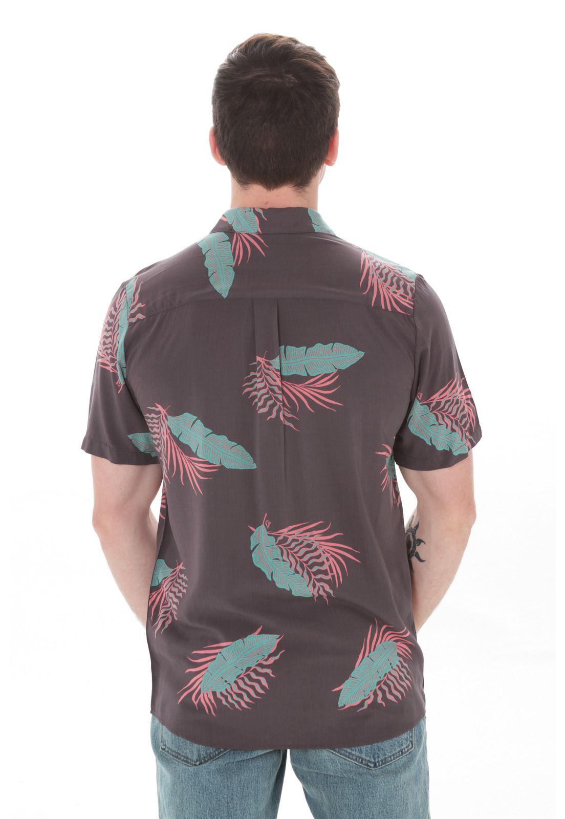 Camisa M/C Hombre 7C130-MV21 Morado Volcom-1