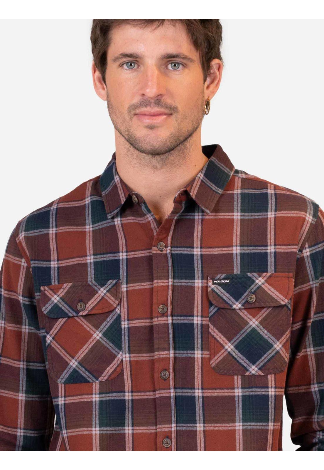 Camisa Stonedge Multicolor Hombre Volcom-3