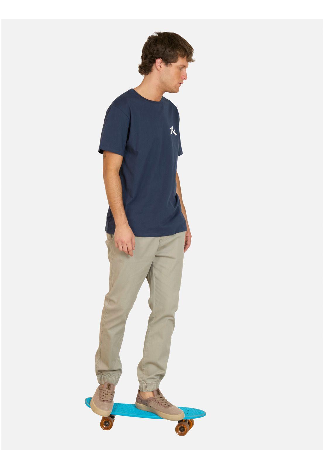 Polera MC Bruma Azul Hombre Rusty-2