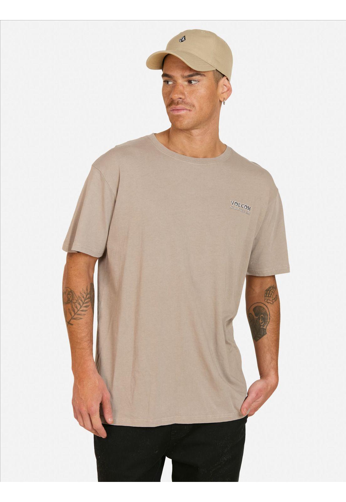 Polera MC Party Never Café Hombre Volcom-0