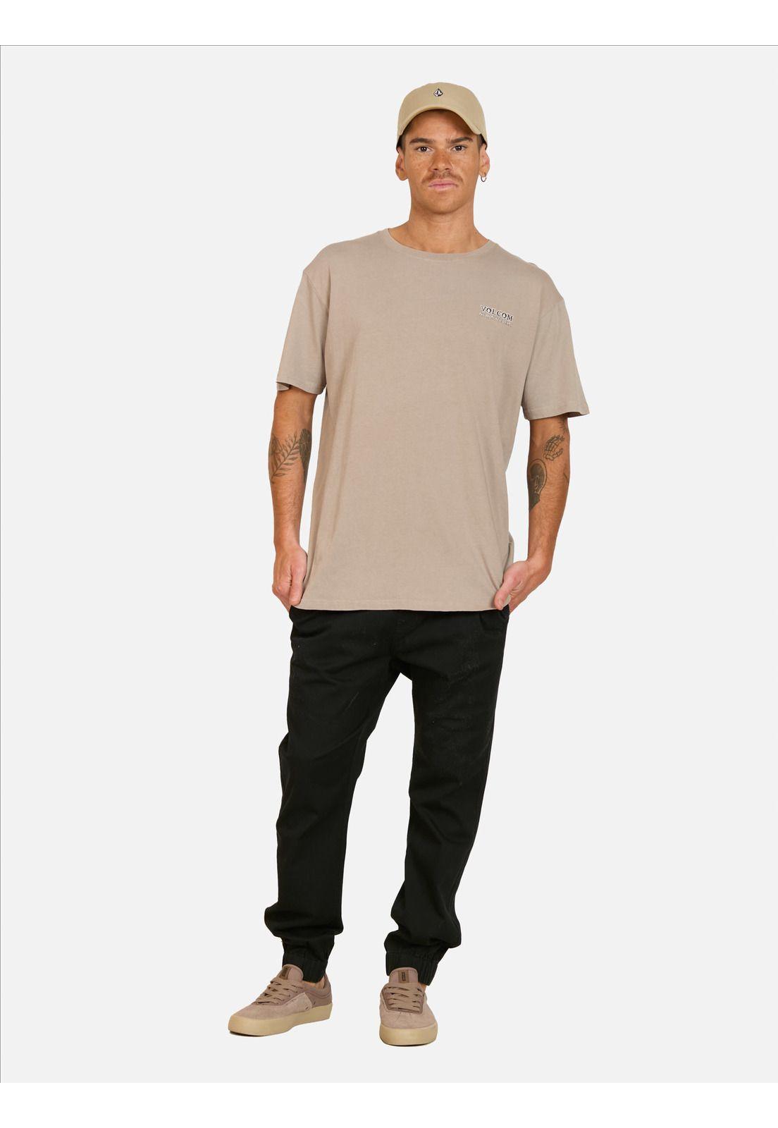 Polera MC Party Never Café Hombre Volcom-3